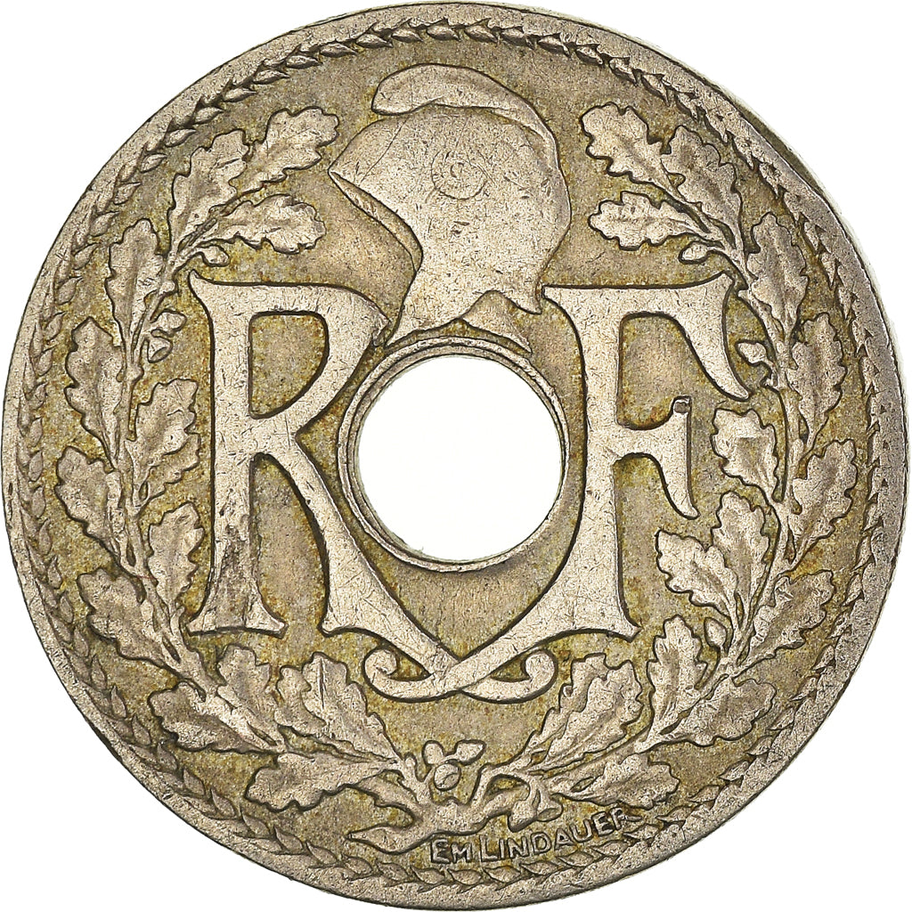 Monnaie, France, 10 Centimes, 1927