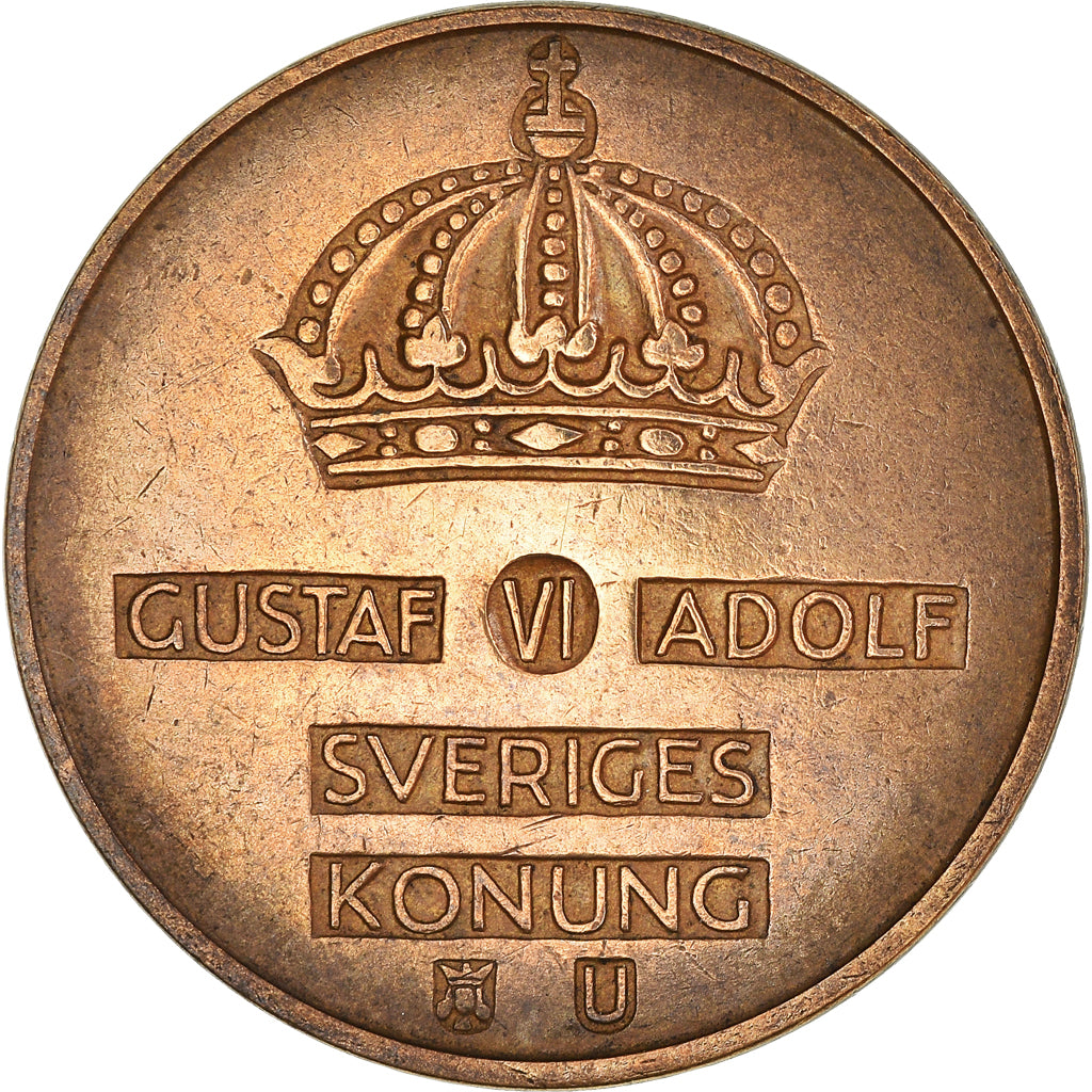 Moneta, Svezia, 5 Öre, 1962