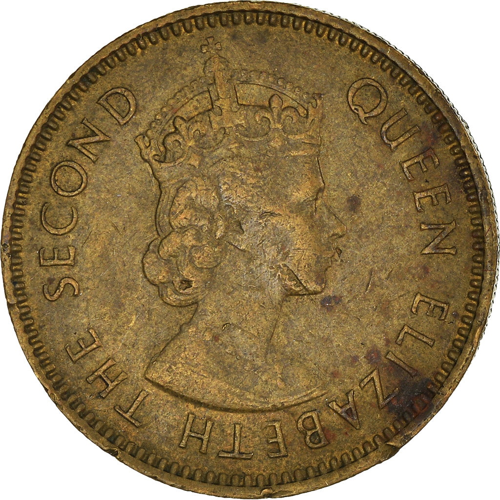 Coin, Hong Kong, 10 Cents, 1968