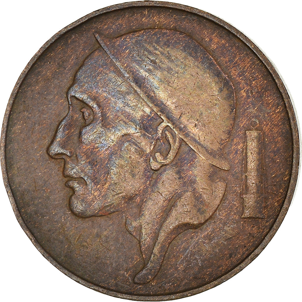 Moneta, Belgio, 50 Centimes, 1953