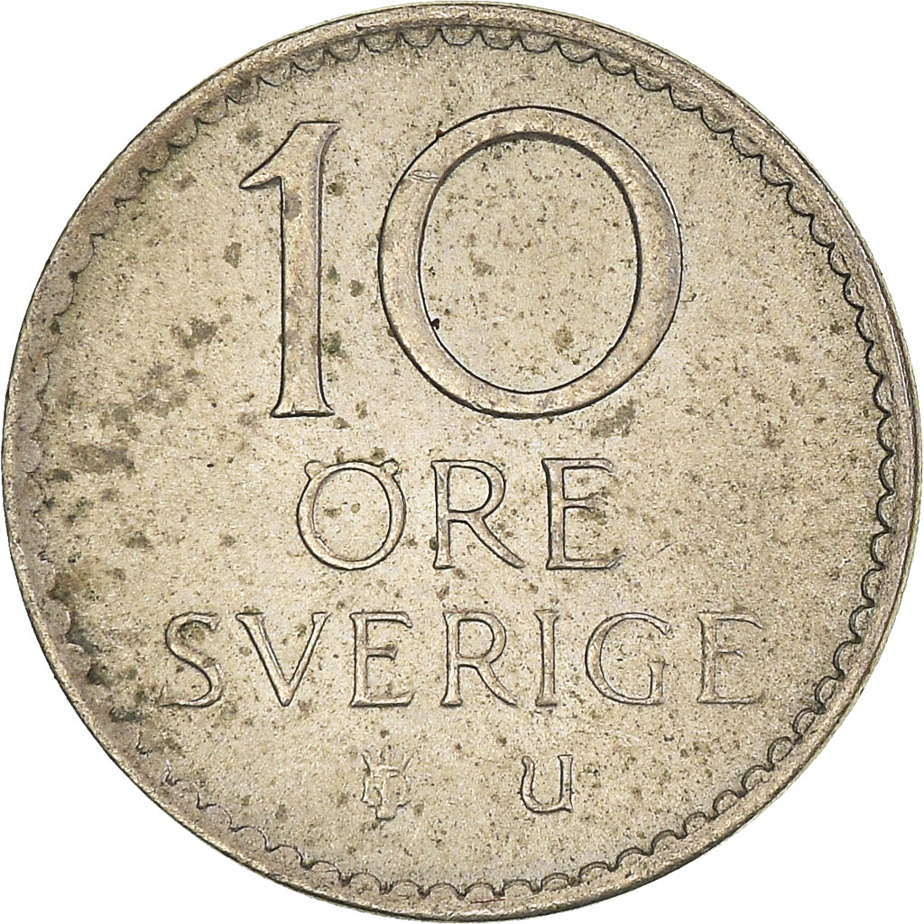 Münze, Schweden, 10 Öre, 1964