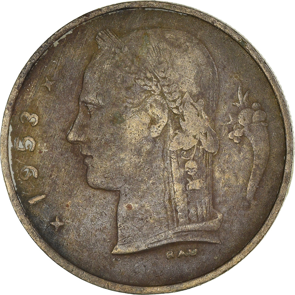 Moneta, Belgia, Franc, 1953