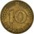 Moeda, ALEMANHA - REPÚBLICA FEDERAL, 10 Pfennig, 1950