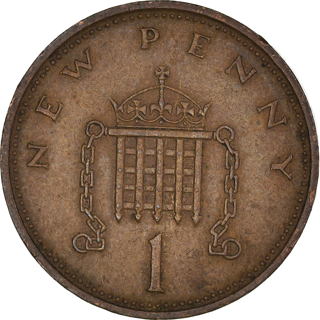 Coin, Great Britain, New Penny, 1979