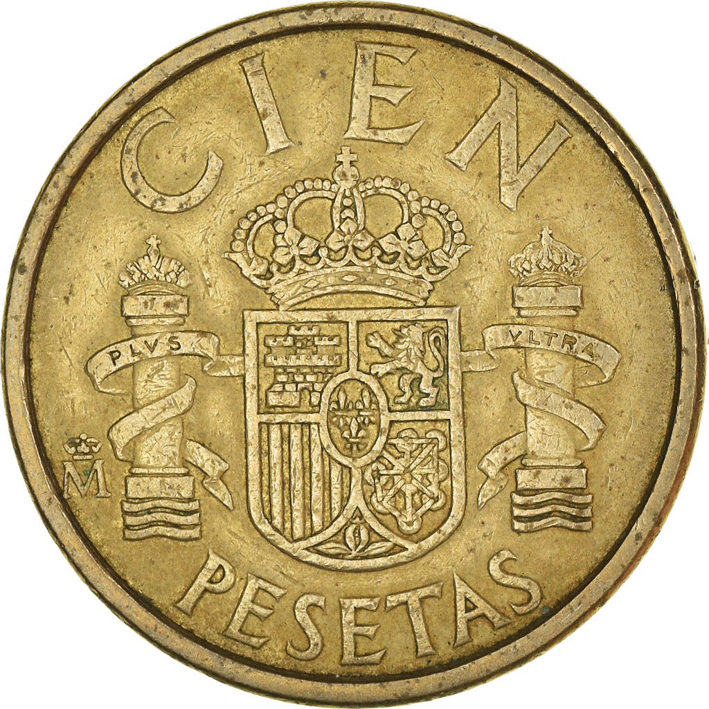 Coin, Spain, 100 Pesetas, 1985