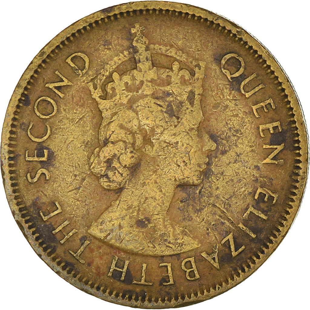 Coin, Hong Kong, 10 Cents, 1963