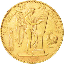 France, Génie, 100 Francs, 1896, Paris, AU(50-53), Gold, KM:832, Gadoury:1137