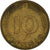 Moeda, ALEMANHA - REPÚBLICA FEDERAL, 10 Pfennig, 1950