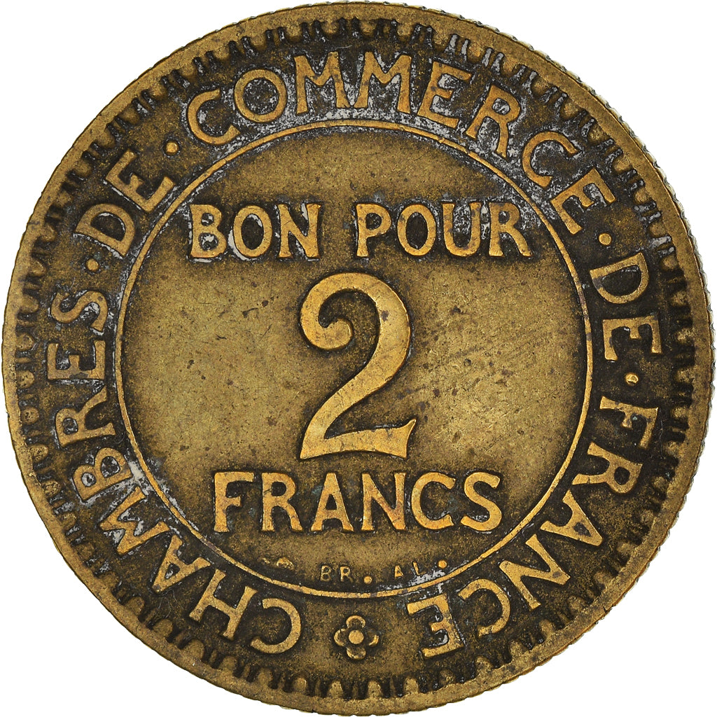 Moneta, Francia, 2 Francs, 1922