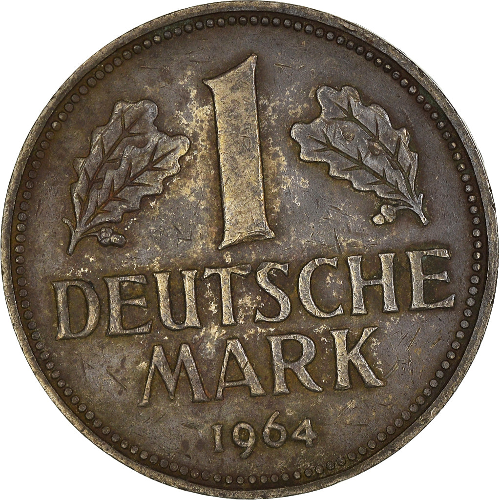 Moneda, ALEMANIA - REPÚBLICA FEDERAL, Mark, 1964