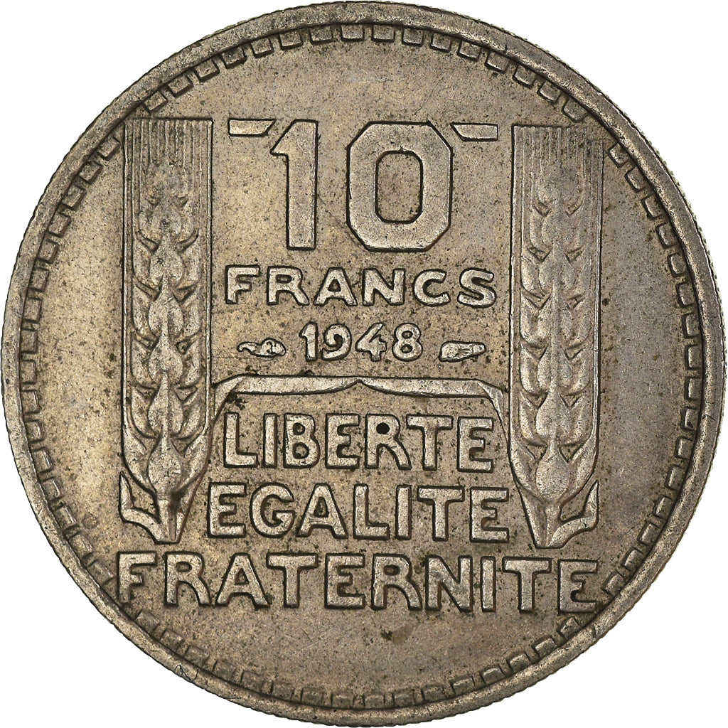 Coin, France, 10 Francs, 1948