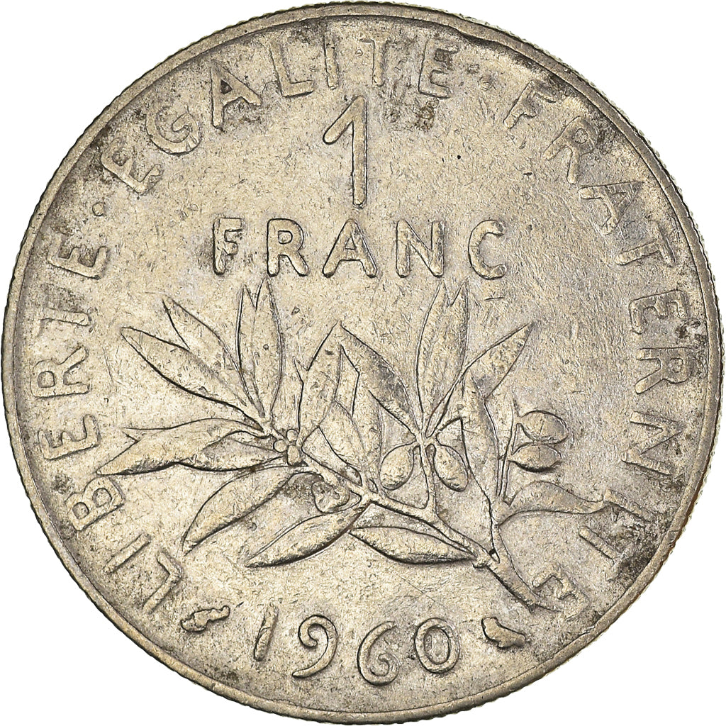 Monnaie, France, Franc, 1960
