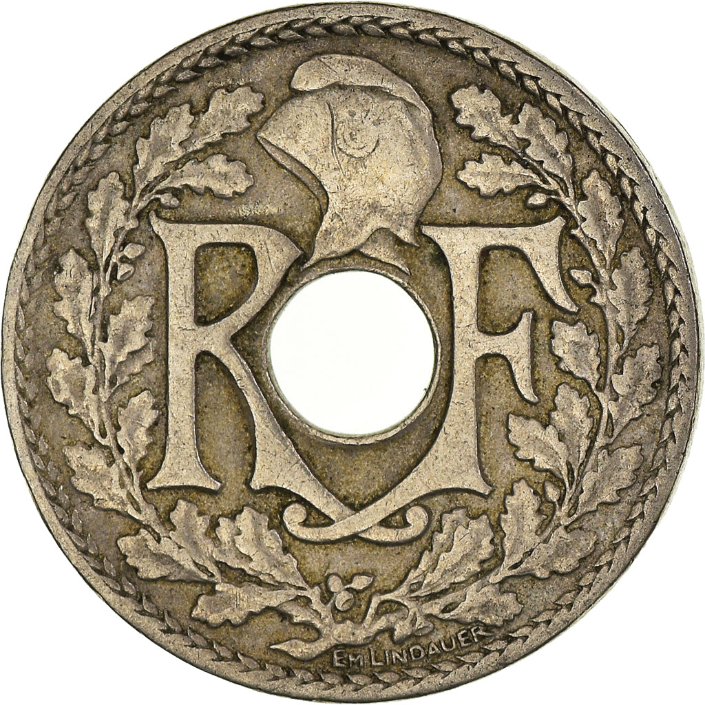 Moeda, França, 10 Centimes, 1926