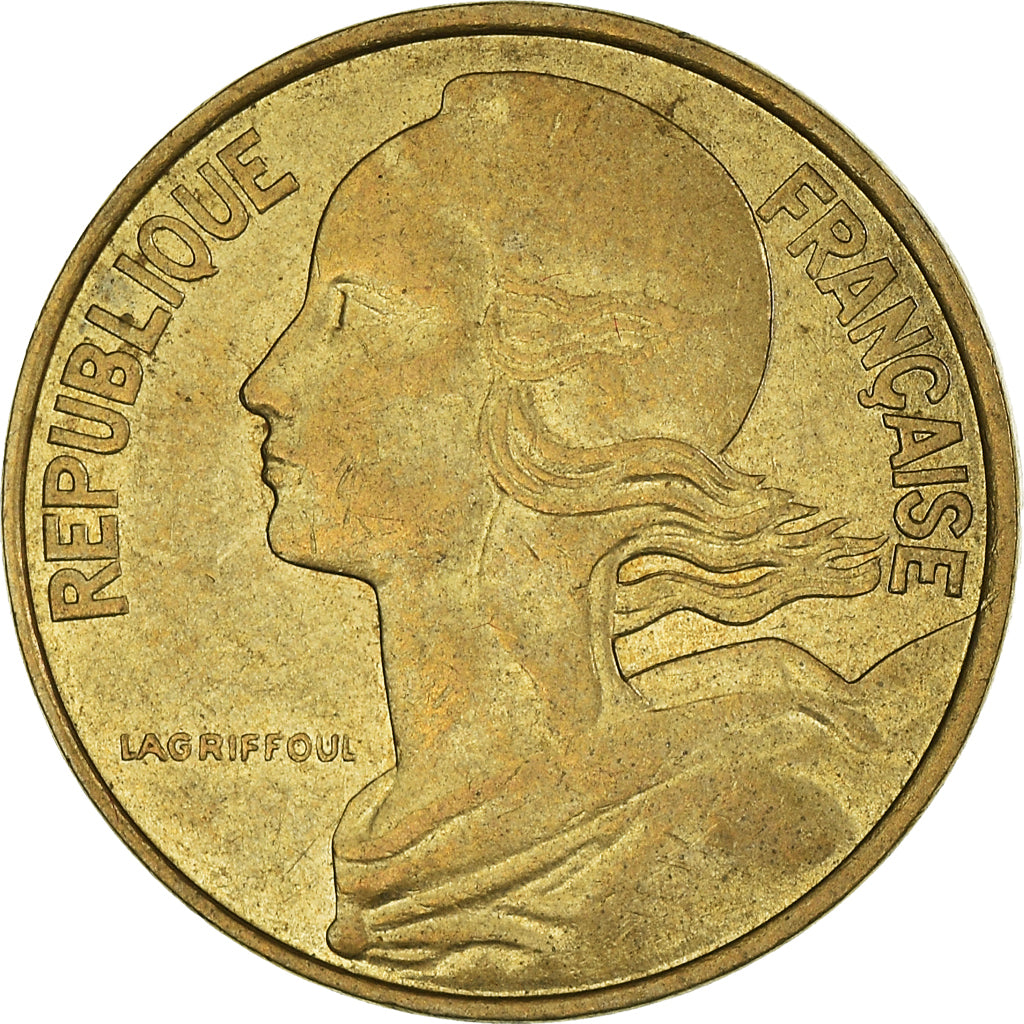 Coin, France, 10 Centimes, 1992