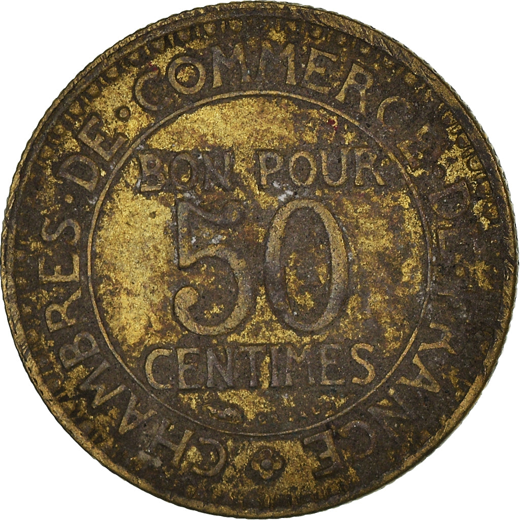 Monnaie, France, 50 Centimes, 1923