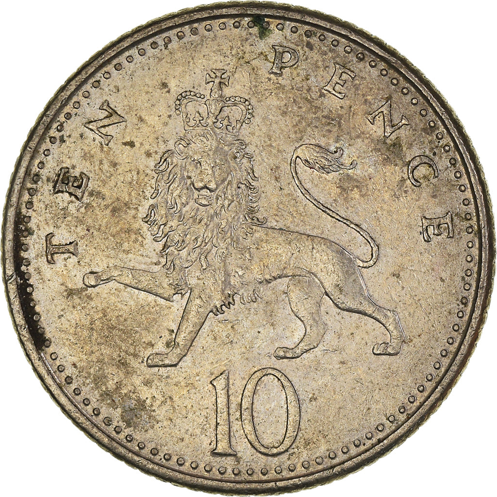 Monnaie, Grande-Bretagne, 10 Pence, 1992