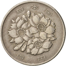 Giappone, Hirohito, 100 Yen, 1973, BB, Rame-nichel, KM:82