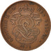 Belgium, Leopold II, 2 Centimes, 1870, EF(40-45), Copper, KM:35.1