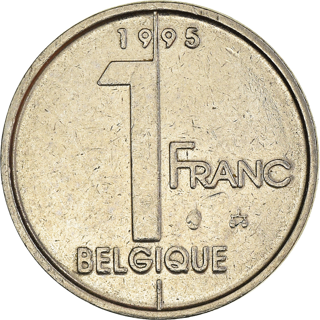 Moneda, Bélgica, Franc, 1995