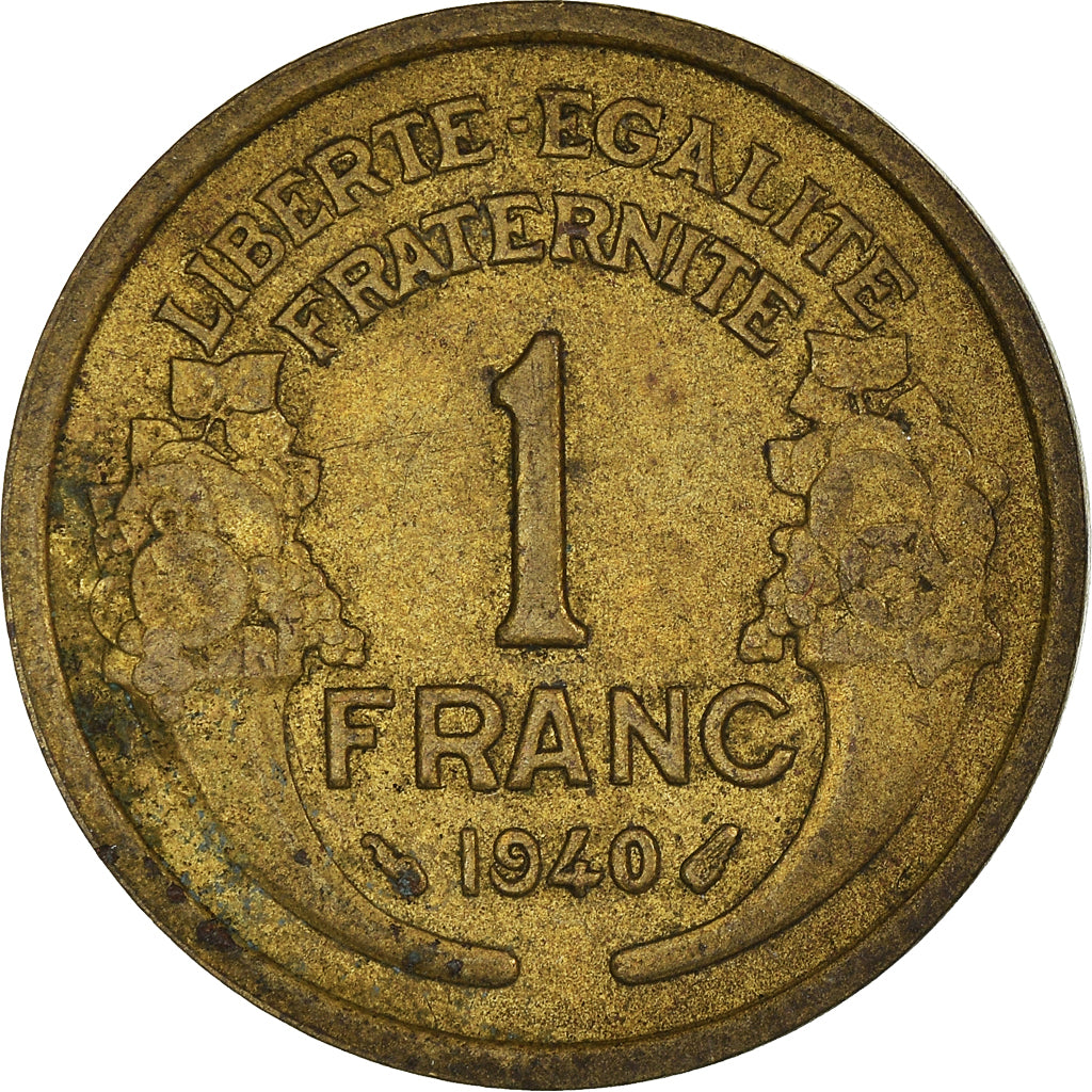 Münze, Frankreich, Franc, 1940