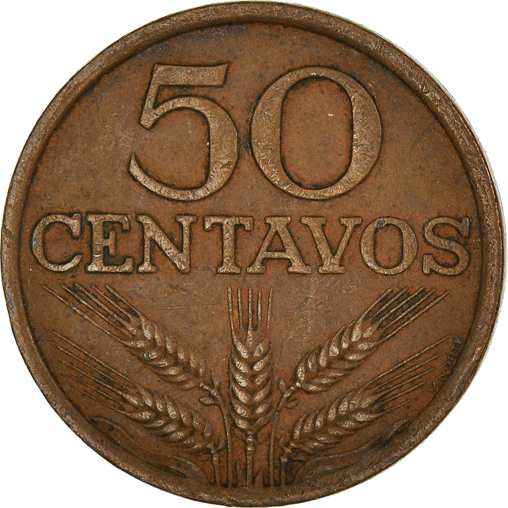 Moeda, Portugal, 50 Centavos, 1974