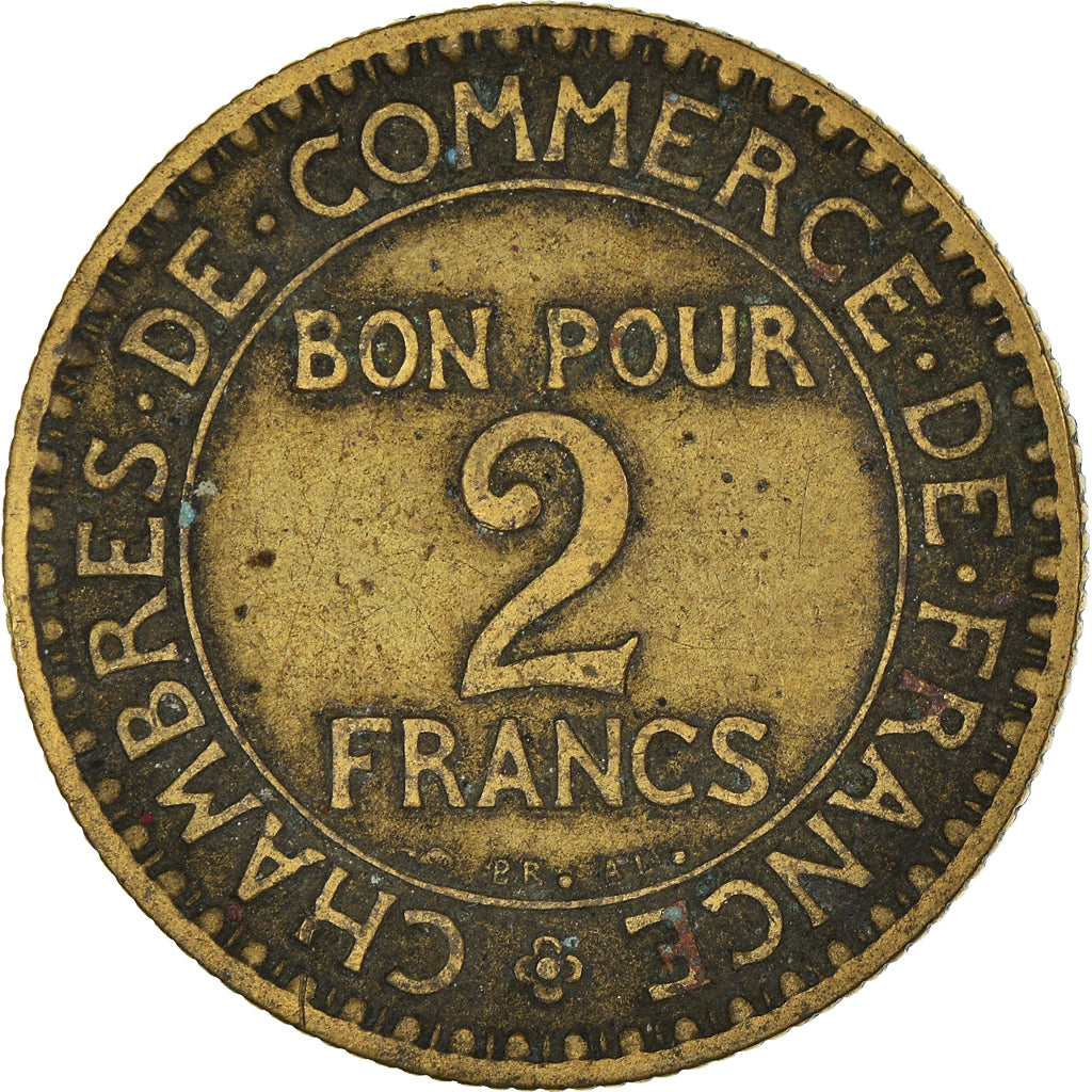 Moneta, Francia, 2 Francs, 1922