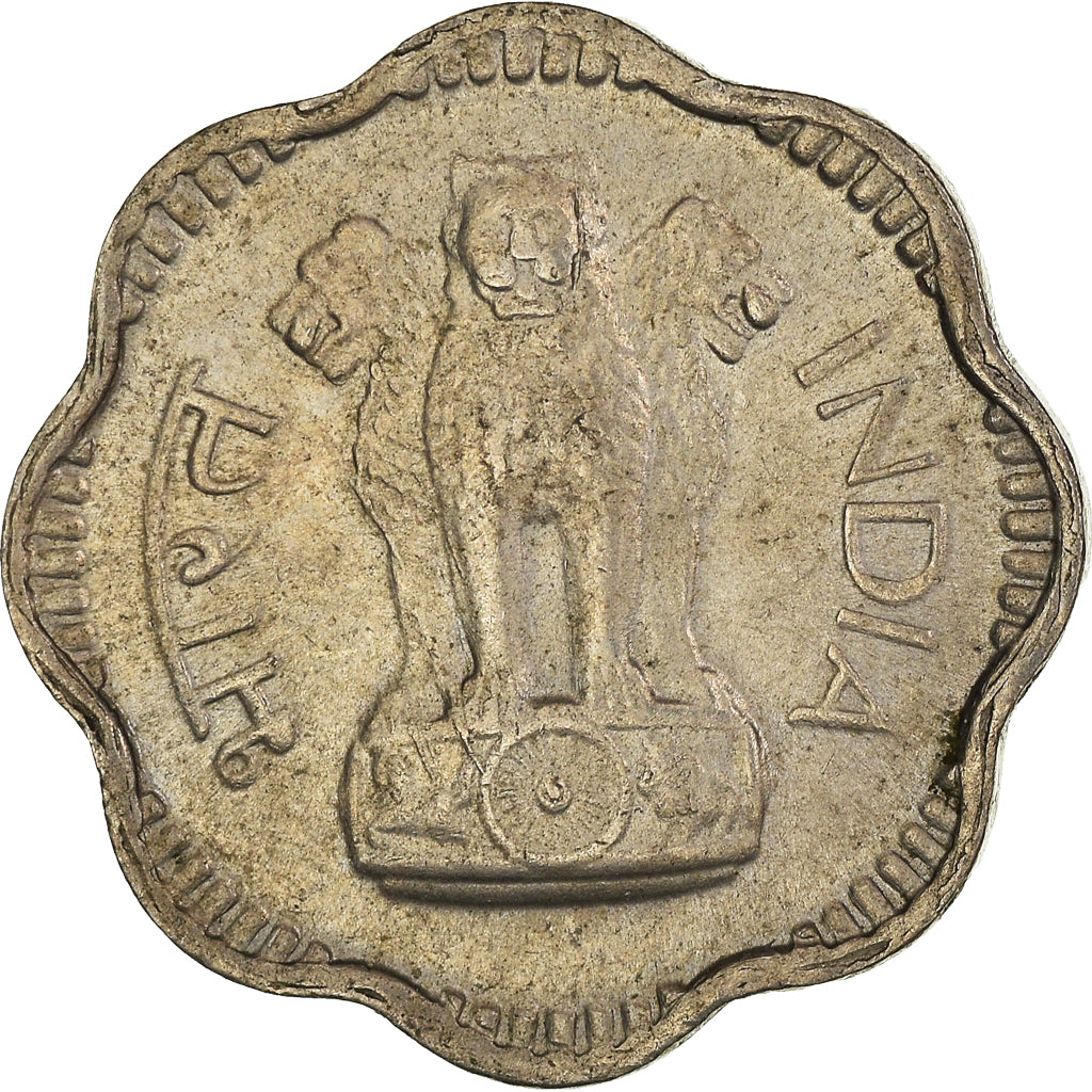 Moneta, INDIE-REPUBLIKA, 10 Paise, 1964