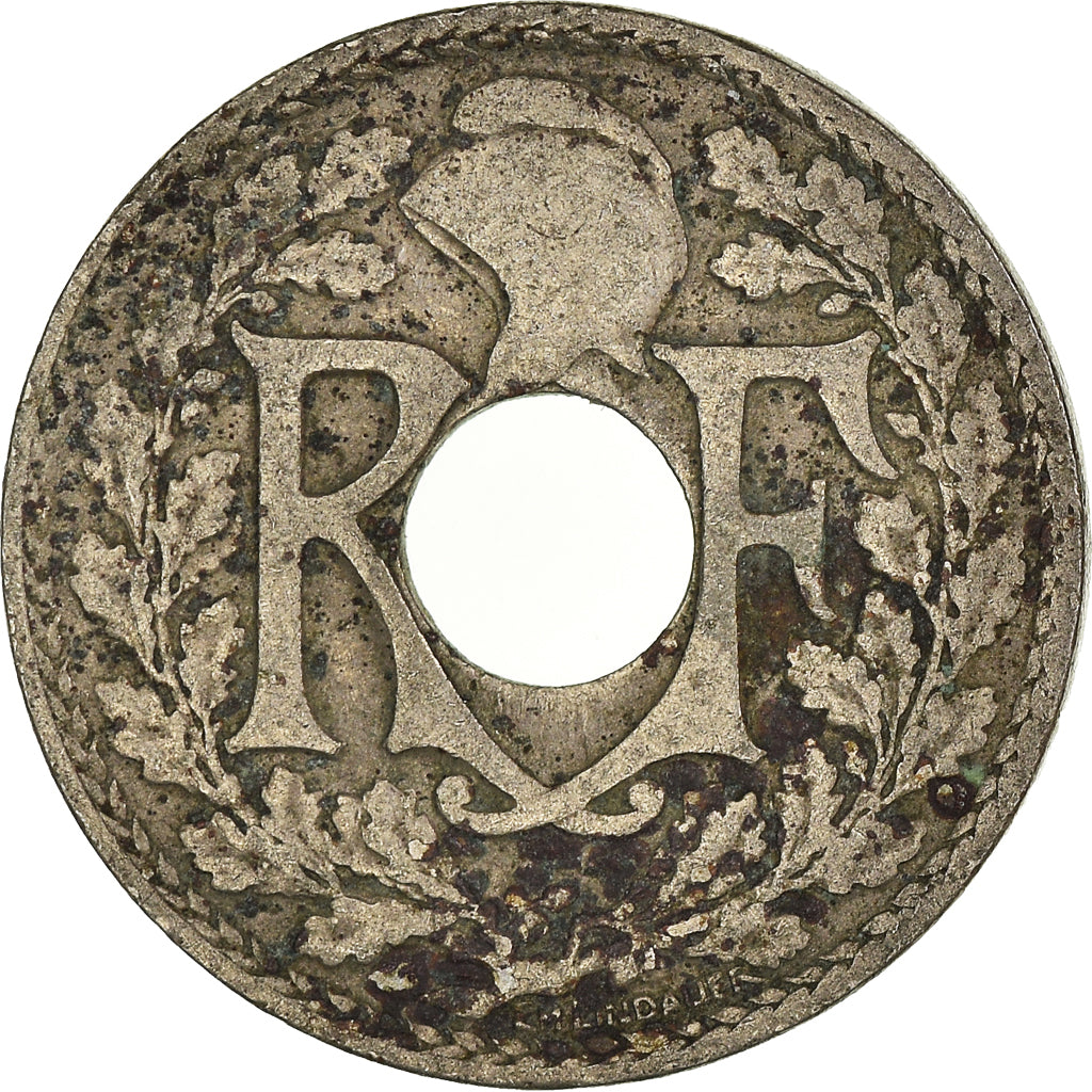 Coin, France, 10 Centimes, 1923