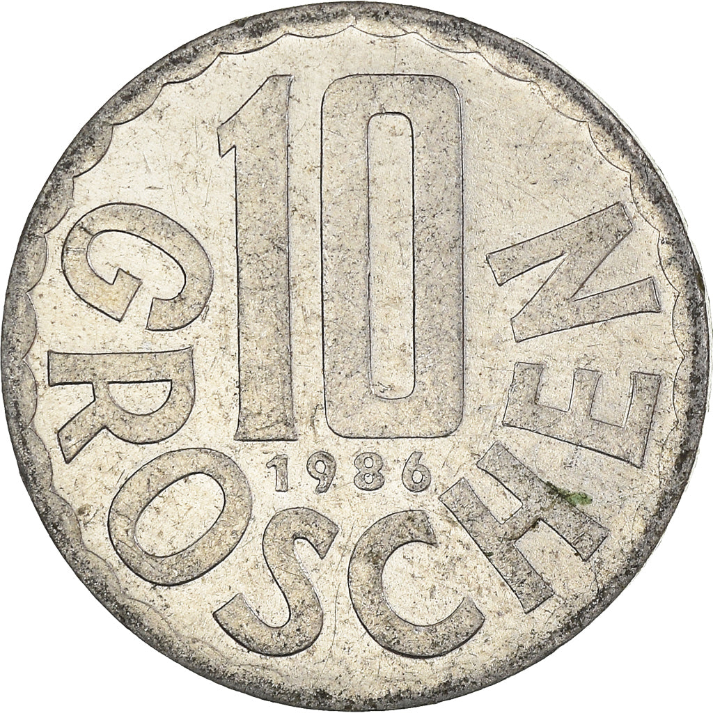 Coin, Austria, 10 Groschen, 1986