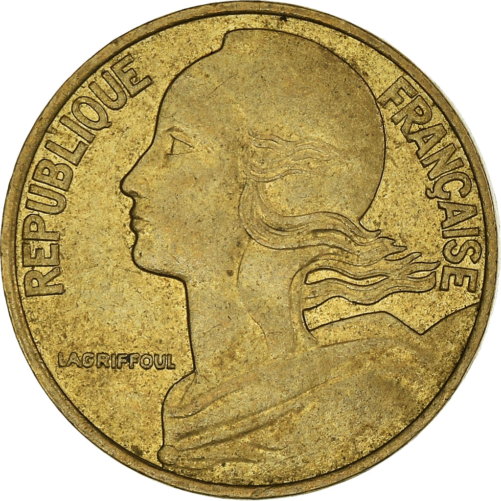 Moeda, França, 5 Centimes, 1994