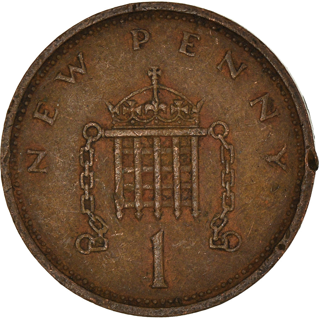 Munten, Groot Bretagne, New Penny, 1974