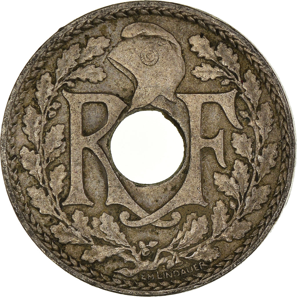 Coin, France, 10 Centimes, 1924