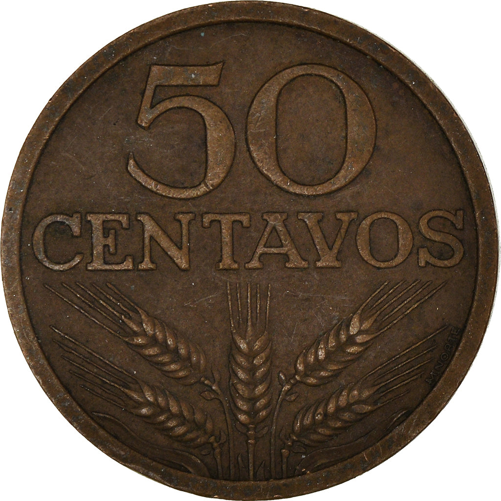 Moneta, Portogallo, 50 Centavos, 1971