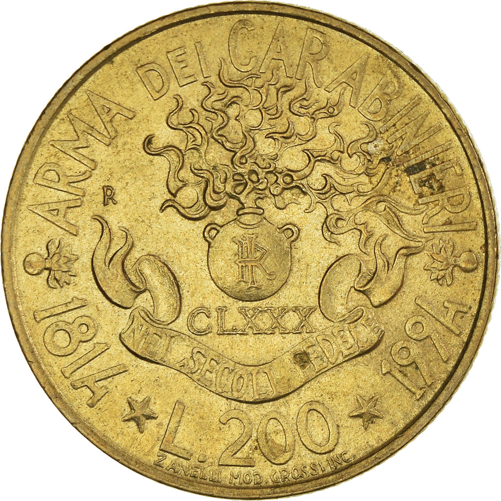 Munten, Italië, 200 Lire, 1994