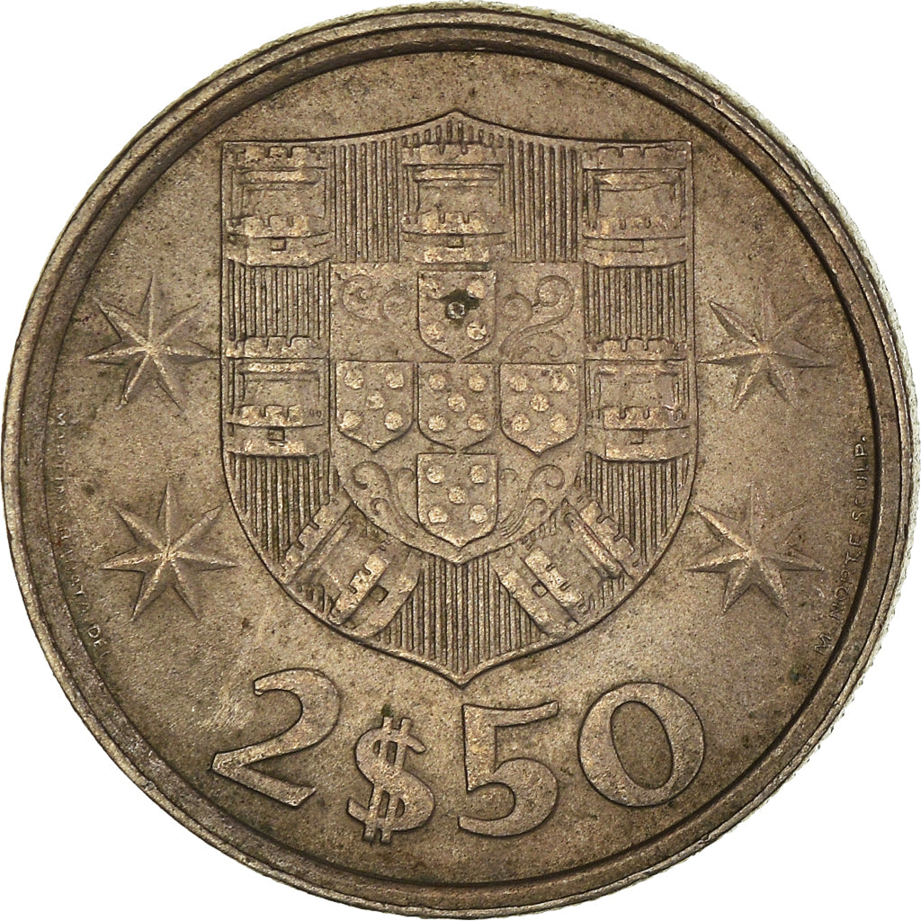 Moneta, Portogallo, 2-1/2 Escudos, 1980