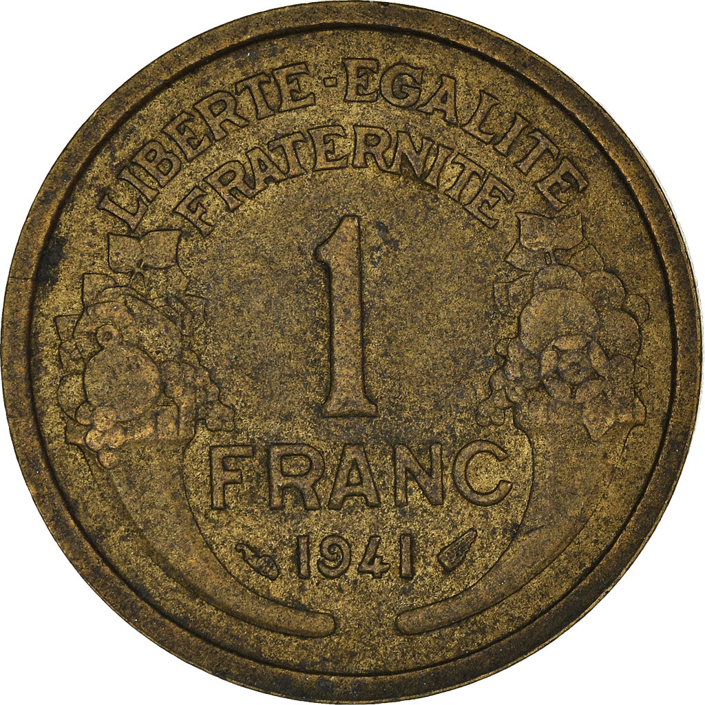 Moneta, Francia, Franc, 1941