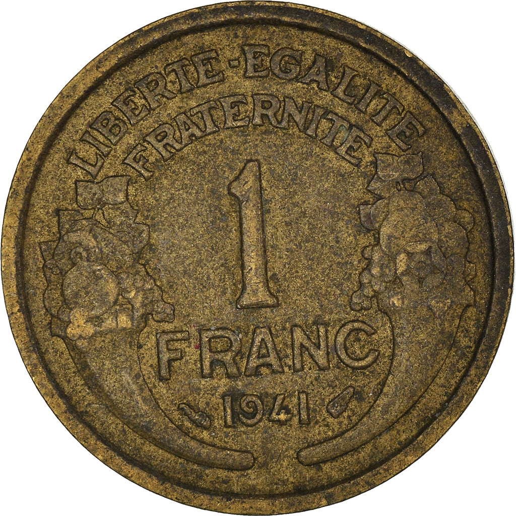 Moneta, Francia, Franc, 1941