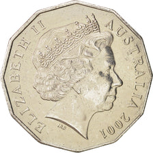 Australia, Elizabeth II, 50 Cents, 2001, Royal Australian Mint, Canberra, MS(...