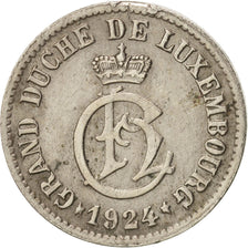 Luxembourg, Charlotte, 5 Centimes, 1924, EF(40-45), Copper-nickel, KM:33