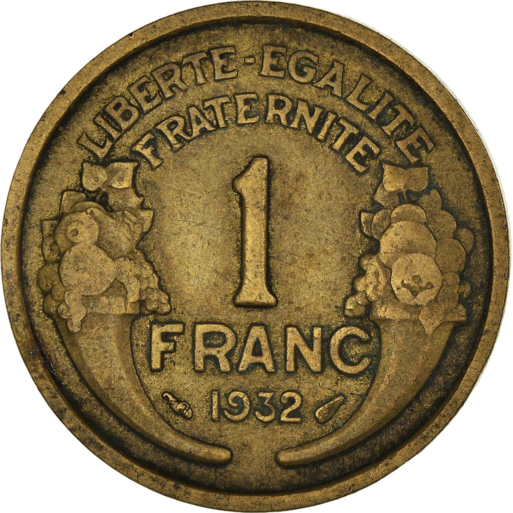 Moeda, França, Franc, 1932