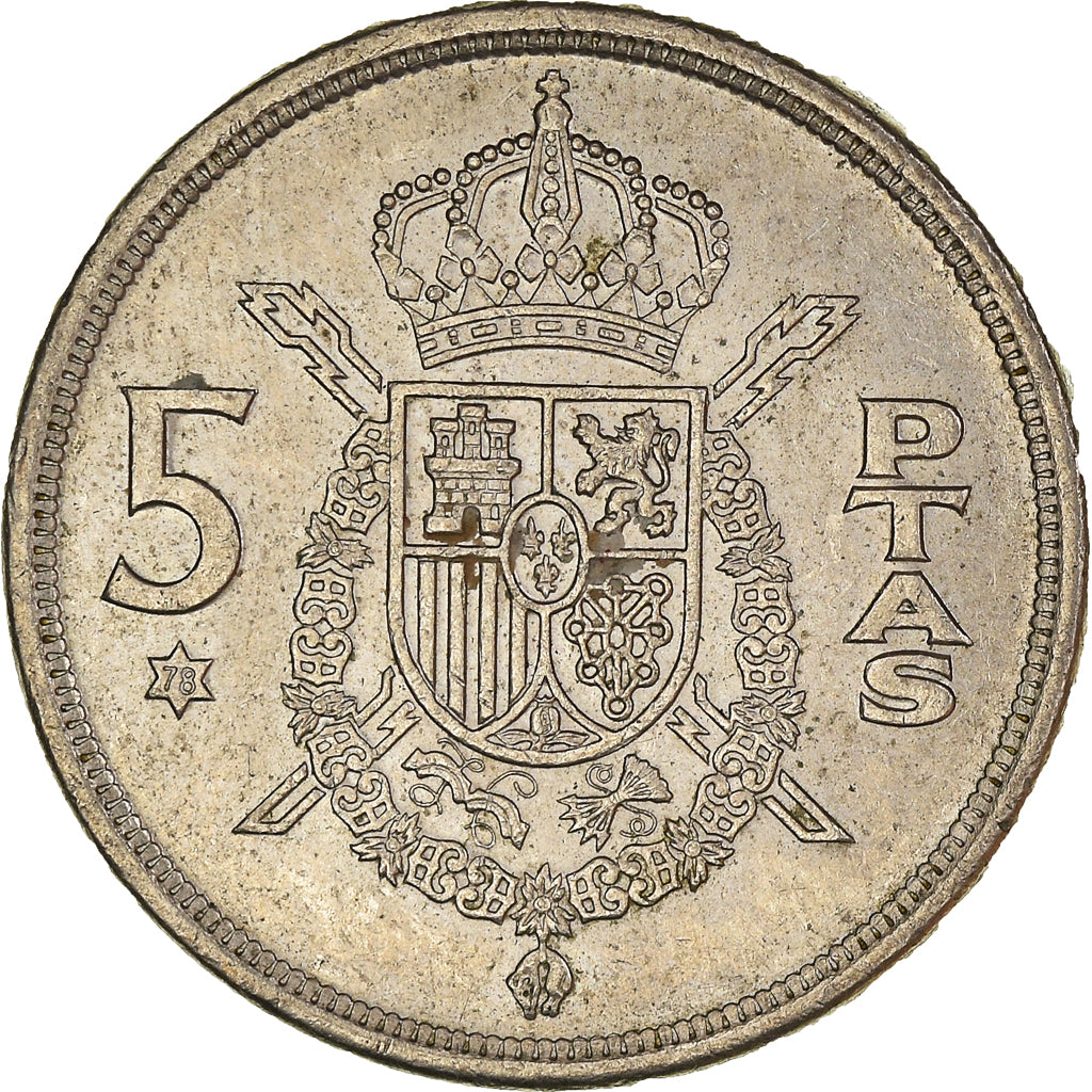 Moeda, Espanha, 5 Pesetas