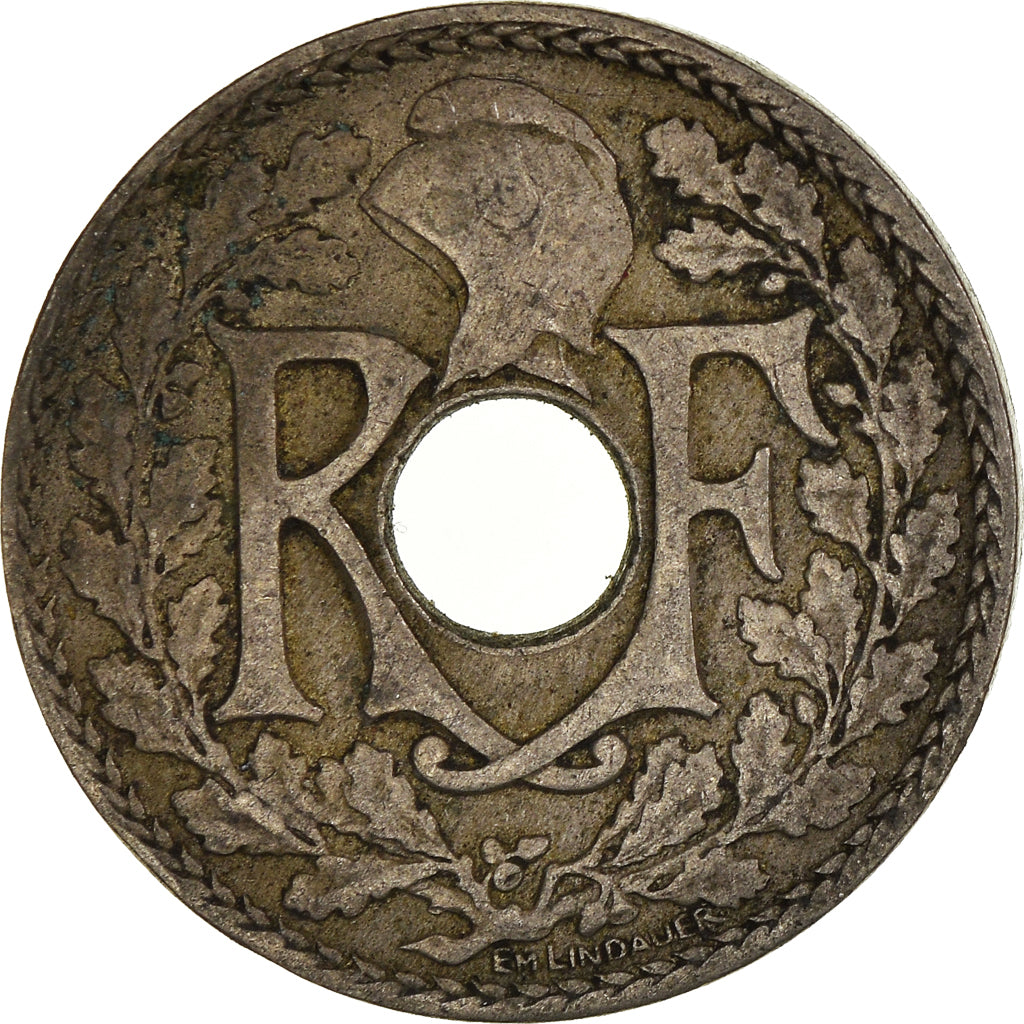 Coin, France, 10 Centimes, 1927