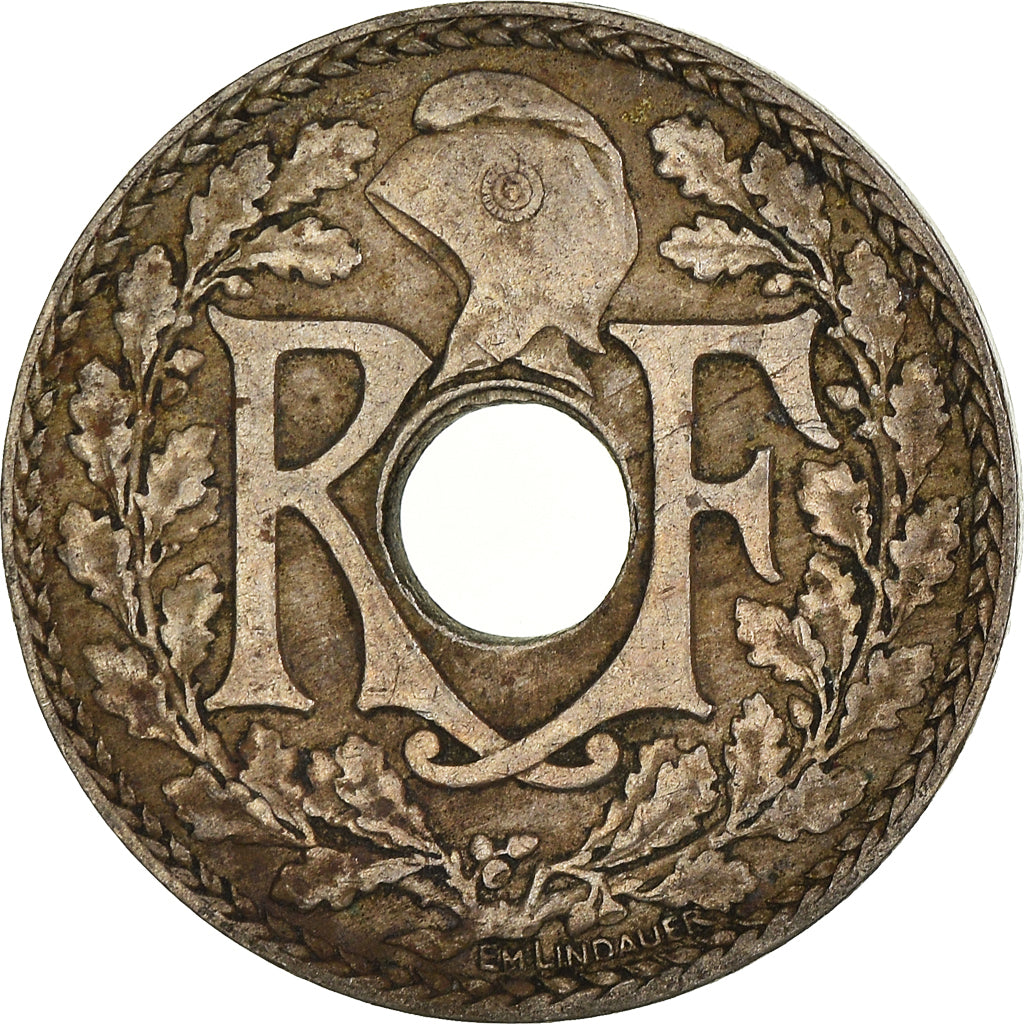 Coin, France, 10 Centimes, 1918