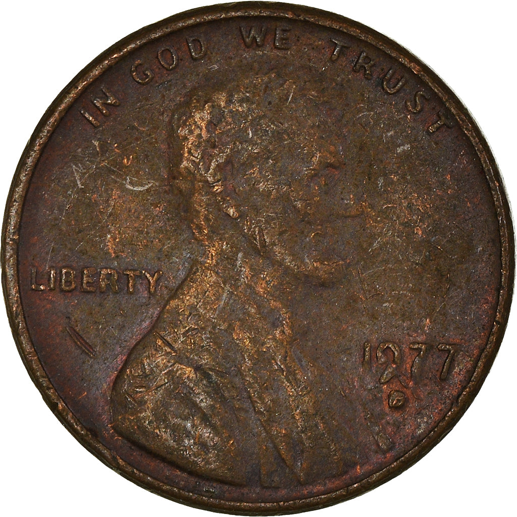 Moneta, Stati Uniti, Cent, 1977