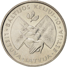 Coin, Lithuania, Litas, 1999, MS(63), Copper-nickel, KM:117