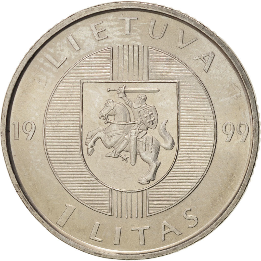Moneda, Lituania, Litas, 1999, SC, Cobre - níquel, KM:117