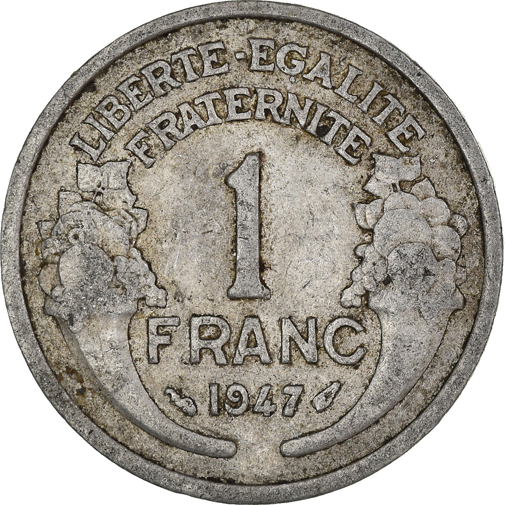 Monnaie, France, Franc, 1947
