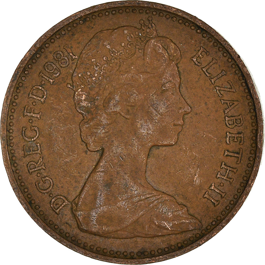 Moneta, Gran Bretagna, New Penny, 1981