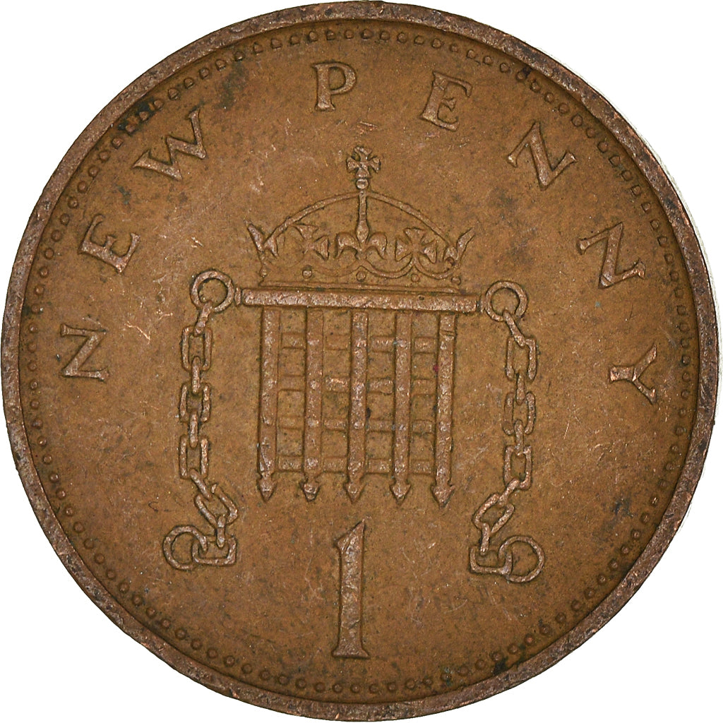 Moneta, Gran Bretagna, New Penny, 1981