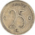 Moneda, Bélgica, 25 Centimes, 1974
